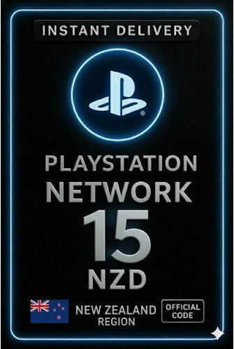 PSN Card New Zealand - 15 NZD
