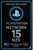 PSN Card New Zealand - 15 NZD