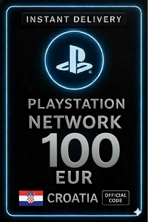 PSN Card Croatia - 100 EU HR