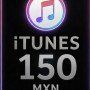 iTunes Gift Card 150 MXN MX
