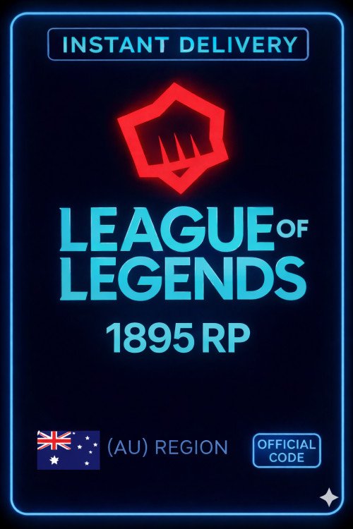 Riot Points - 1895 RP (Australia)