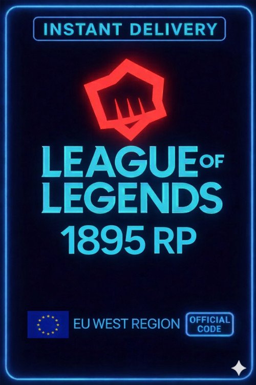 Riot Points - 1895 RP (EU)