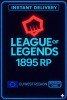 Riot Points - 1895 RP (EU)