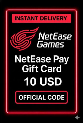 NetEase Pay Gift Card - 10$ USD