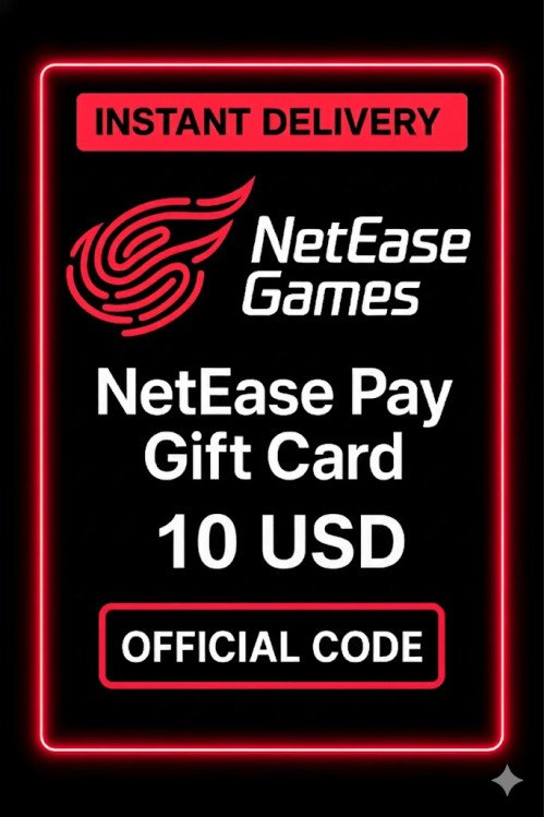 NetEase Pay Gift Card - 10$ USD