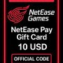 NetEase Pay Gift Card - 10$ USD