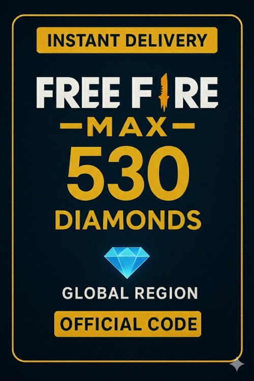 Free Fire MAX 530 Diamonds