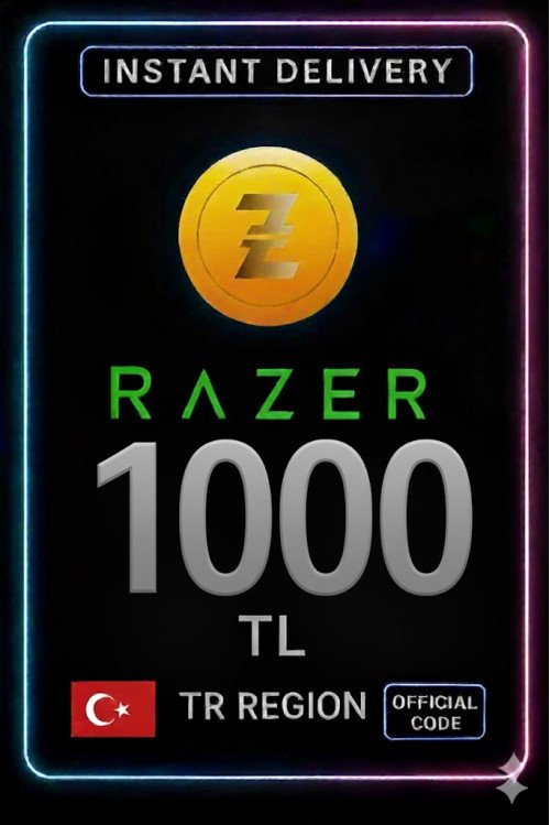 1000 TL Razer Gold Pin