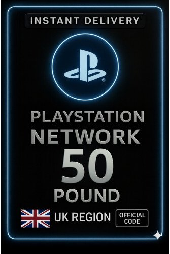 Playstation PSN Card 50 Pound