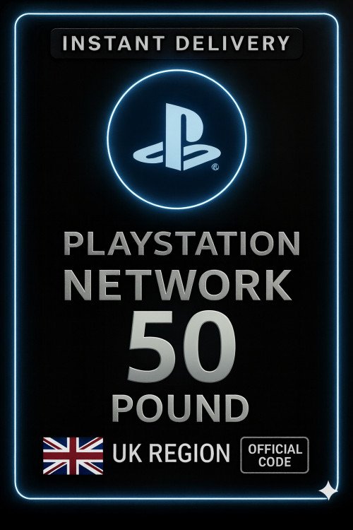 Playstation PSN Card 50 Pound