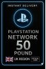 Playstation PSN Card 50 Pound
