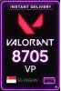 Valorant Points - 8705 VP (Singapore)
