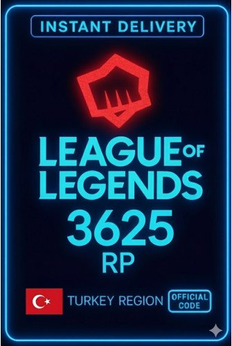 Riot Cash 850 TRY - 3625 RP (Turkey Server)