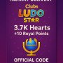 Clubs Ludo Star - 3.7K Hearts + 10 Royal Points