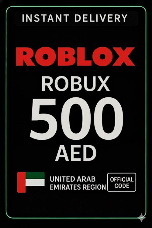 Roblox 500 AED AE