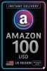 $100 Amazon.com Gift Card US