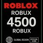 Roblox Gift Cards - 4500 Robux (Global)
