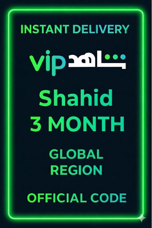 Shahid 3 MONTH (Global)