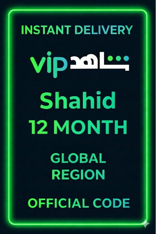 Shahid 12 MONTH (Global)