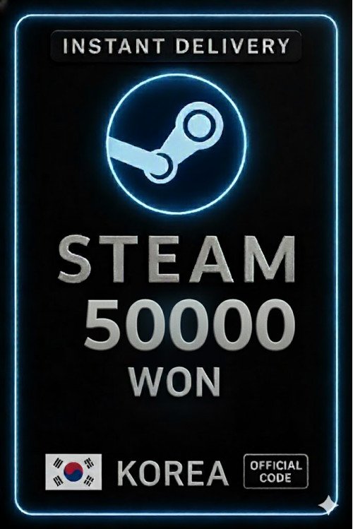 Steam Wallet Code Korea 50000 WON