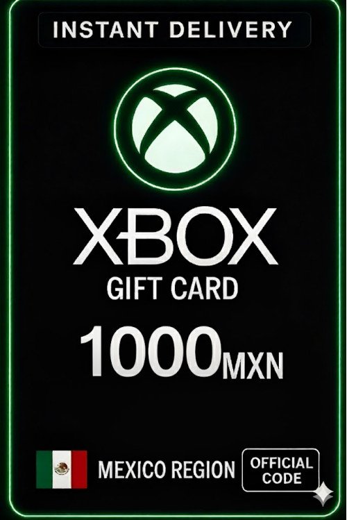 Xbox Live Gift Card 1000 MXN Wallet