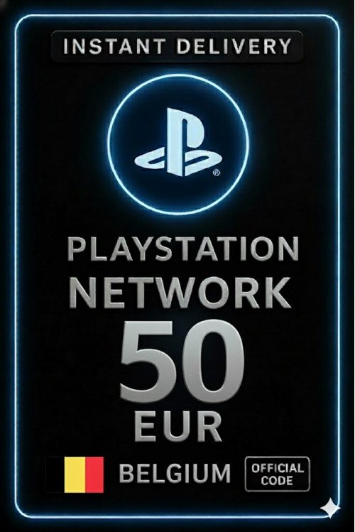 Playstation Gift Card Belgium - 50€ (BE)