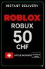 Roblox 50 CHF Game Card (CH)