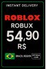 Roblox R$54,90 Gift Card ( 800 Robux )
