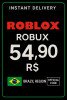 Roblox R$54,90 Gift Card ( 800 Robux )