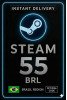 Steam Wallet Code Brazil 55 BRL