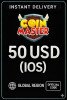 Coin Master (IOS) - 50 $ US