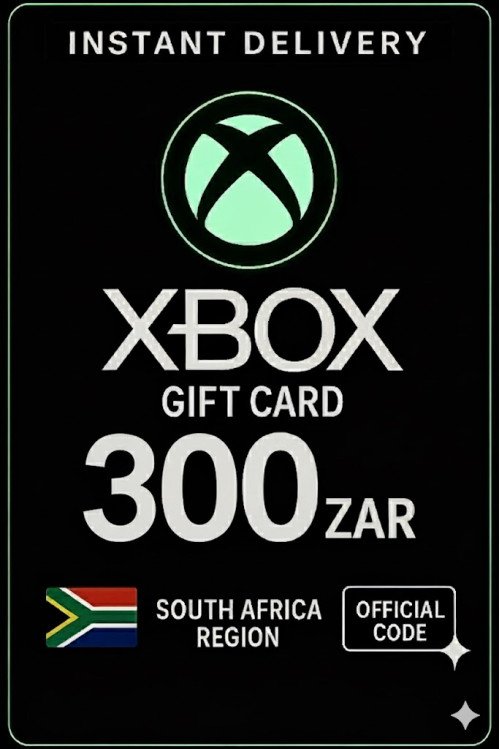 Xbox Live Gift Card 300 ZAR Wallet