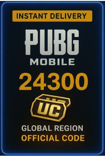 PUBG Mobile - 24300 UC