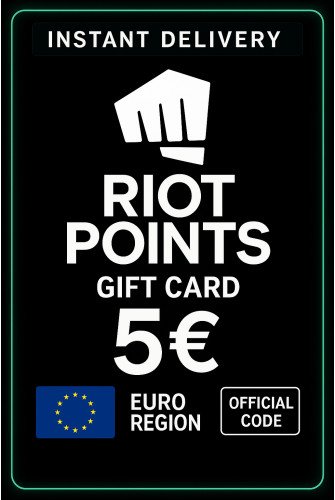 Riot Points 5 Euro Gift Card