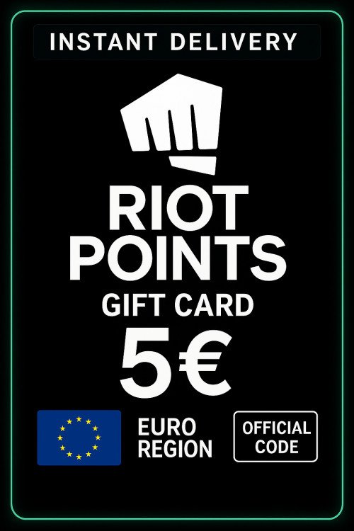 Riot Points 5 Euro Gift Card