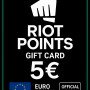 Riot Points 5 Euro Gift Card