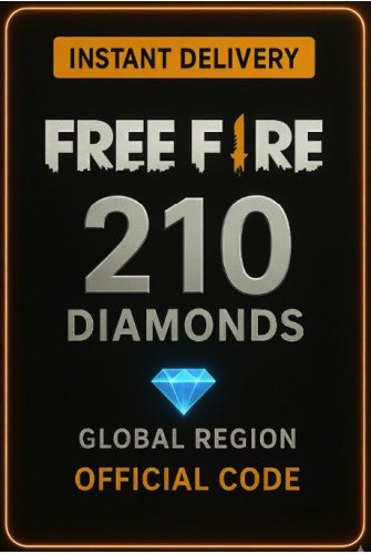 Free Fire 210 + 21 Diamonds ( Global )
