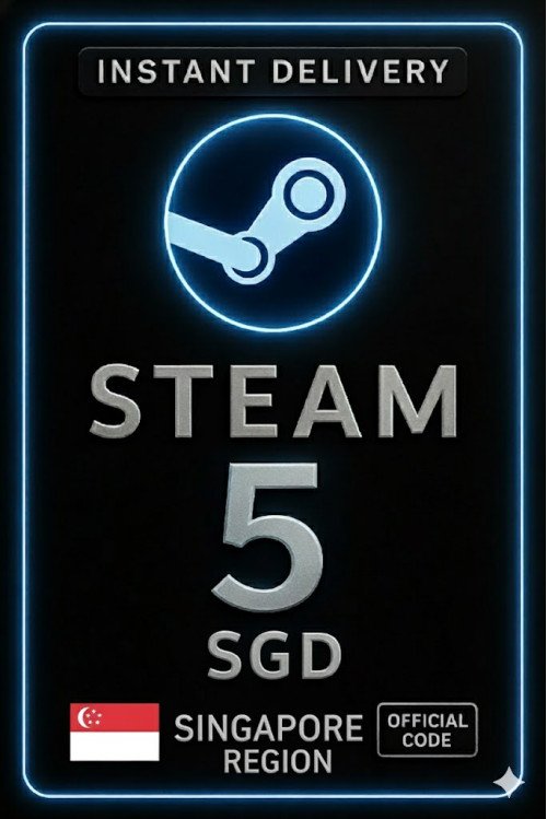 Steam Wallet Code Singapore 5 SGD