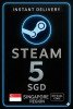 Steam Wallet Code Singapore 5 SGD