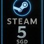 Steam Wallet Code Singapore 5 SGD