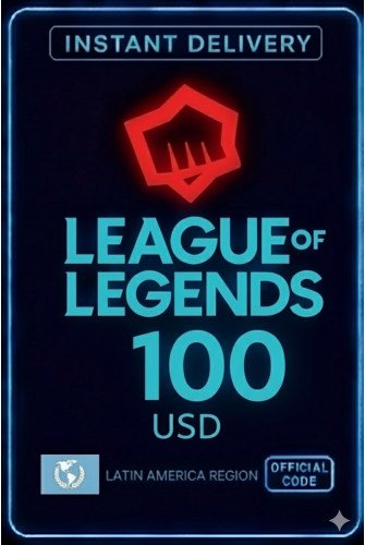 League Of Legends - 100 USD Riot Gift Card