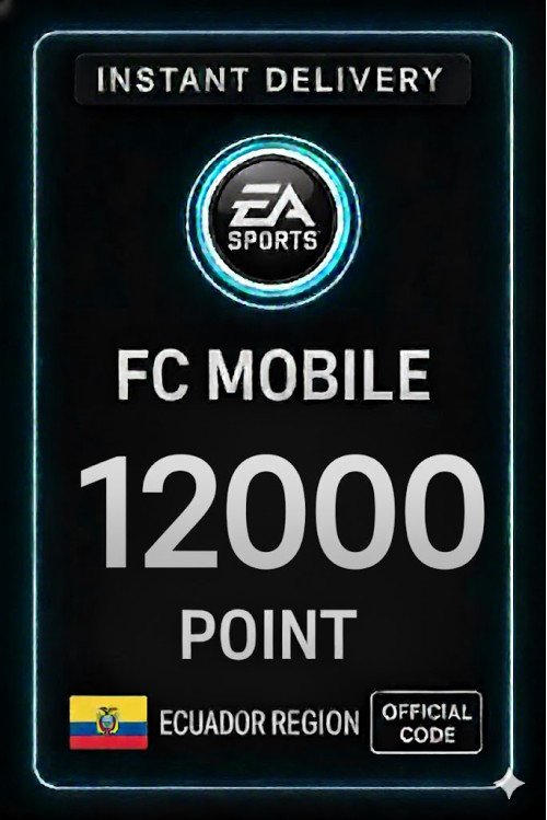 FC Mobile 12000 Points - Ecuador