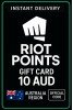 Riot Points 10 AUD RP (Oceania)