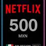Netflix Gift Card 500 MXN
