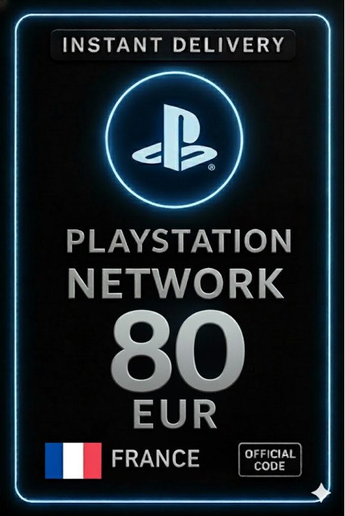 Playstation Gift Card France - 80€ (FR)