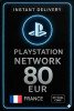 Playstation Gift Card France - 80€ (FR)