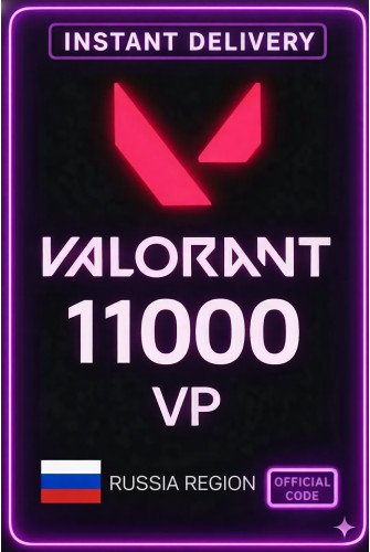 Valorant 11000 VP ( Russia Server )