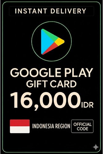 Google Play Gift Card - Indonesia IDR 16.000
