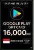 Google Play Gift Card - Indonesia IDR 16.000