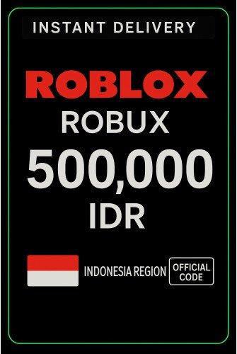 Roblox 500.000 IDR Game Card (ID)